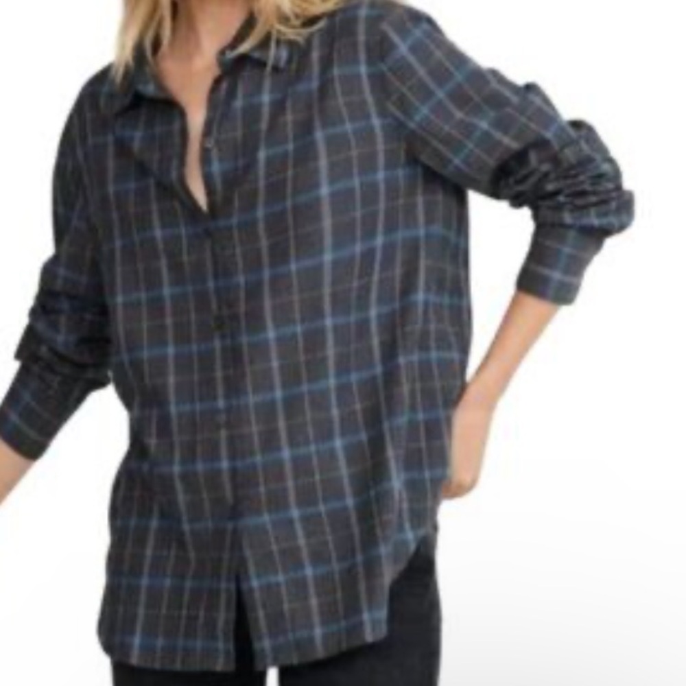 Jenni kayne long sleeve shirt women M